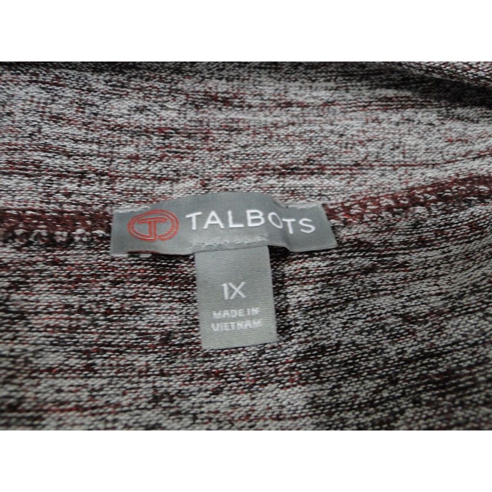 Talbots Light Soft Cowl Neck Tunic Sweater Purple Women's Plus Size 1X - Picture 6 of 8